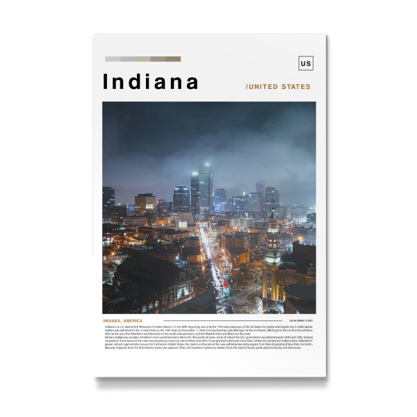 Galerie-Print "Zeitung aus Indiana" 30x20 cm artboxONE