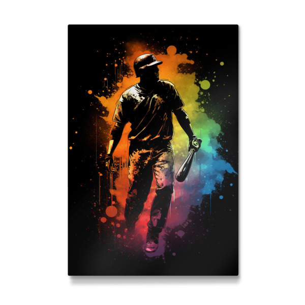Galerie-Print "Baseball Colorful 2 (matart)" 30x20 cm artboxONE