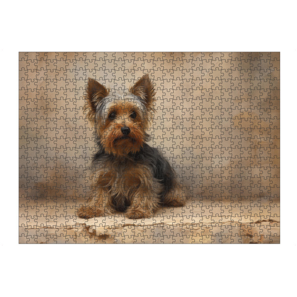artboxONE Puzzle "Niedlicher Yorkshire-Terrier" artboxONE - Natur,Tiere