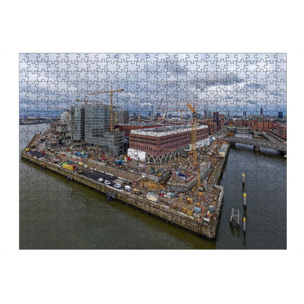artboxONE Puzzle "Hamburg-Überseequartier;2023 Nov" artboxONE - Städte,Städte / Hamburg,Reise,Architektur,Reise / Länder