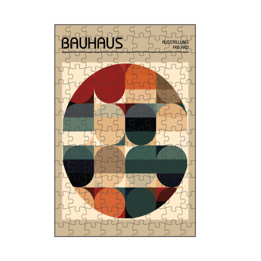 Bauhaus-Retro-Grafik