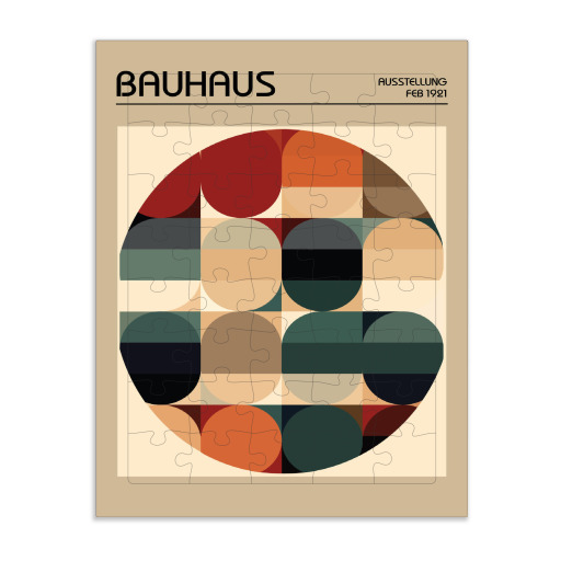 Bauhaus-Retro-Grafik