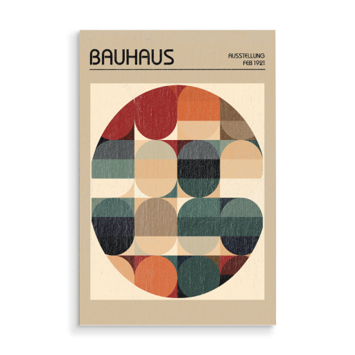 Bauhaus-Retro-Grafik