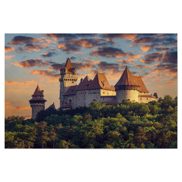 Poster 30x20 cm "Die Burg Kreuzenstein bei Wien" artboxONE - Architektur