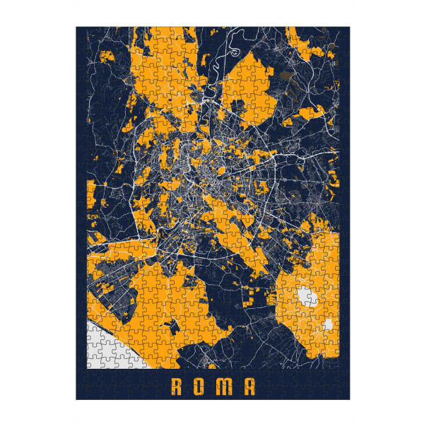 artboxONE Puzzle "Roma City Map" artboxONE - Städte / Rom,Kartografie