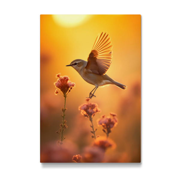 Galerie-Print "Niedlicher Vogel, der abhebt" 30x20 cm artboxONE