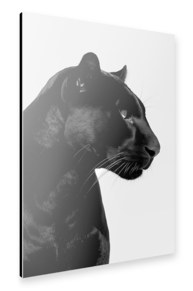 Alu-Dibond "Panther-Minimalist" 30x20 cm artboxONE