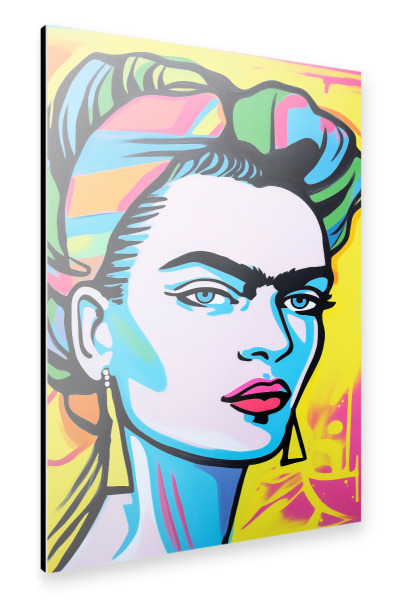 Alu-Dibond "Frida POP" 30x20 cm artboxONE