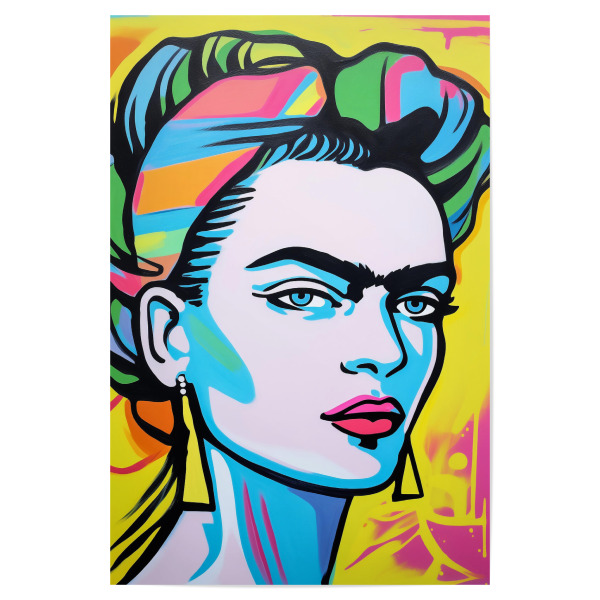 Poster "Frida POP" artboxONE - Comic,Abstrakt,Menschen