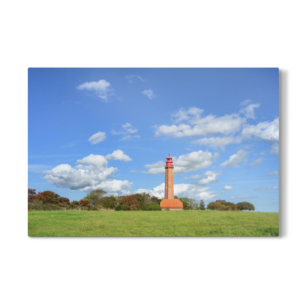 Galerie-Print "Leuchtturm Flügge auf Fehmarn" 30x20 cm artboxONE