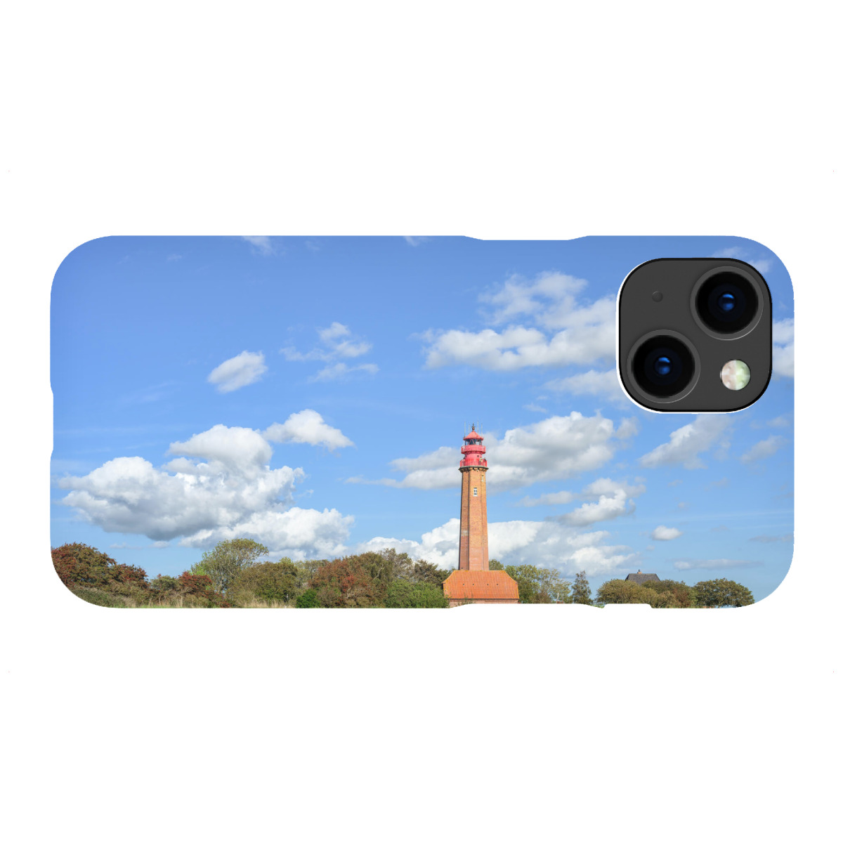 "Leuchtturm Flügge auf Fehmarn"für iPhone - Premium-Case Handyhülle artboxONE