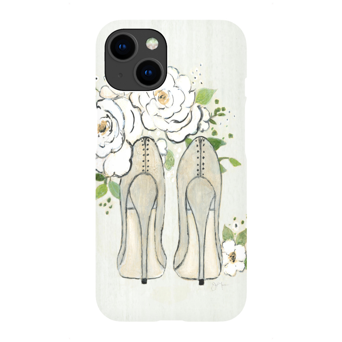 "Fashion Floral Heels I"für iPhone - Premium-Case Handyhülle artboxONE