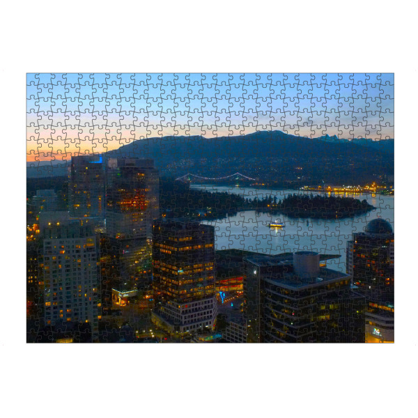 artboxONE Puzzle "Vancouver @ night" artboxONE - Städte,Reise,Architektur,Reise / Länder,Städte / Weitere
