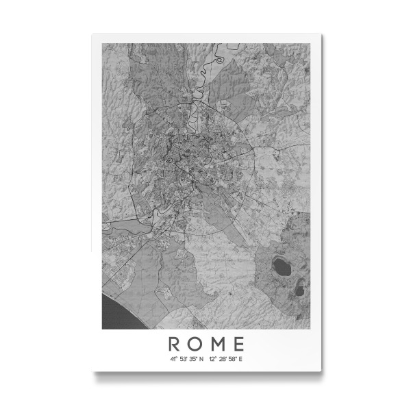 Galerie-Print "Rom City Plan" 30x20 cm artboxONE