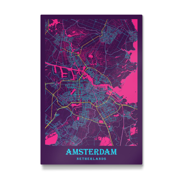 Galerie-Print "Stadt Amsterdam" 30x20 cm artboxONE