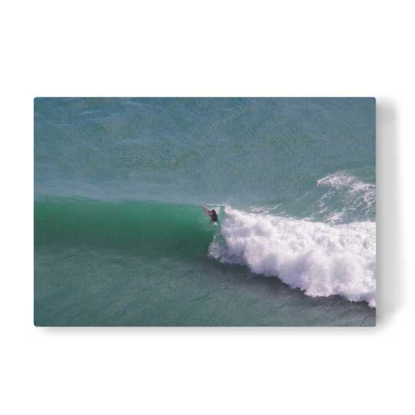 Leinwandbild "Surfer in Portugal" artboxONE - Reise,Reise / Strand und Meer,Sport