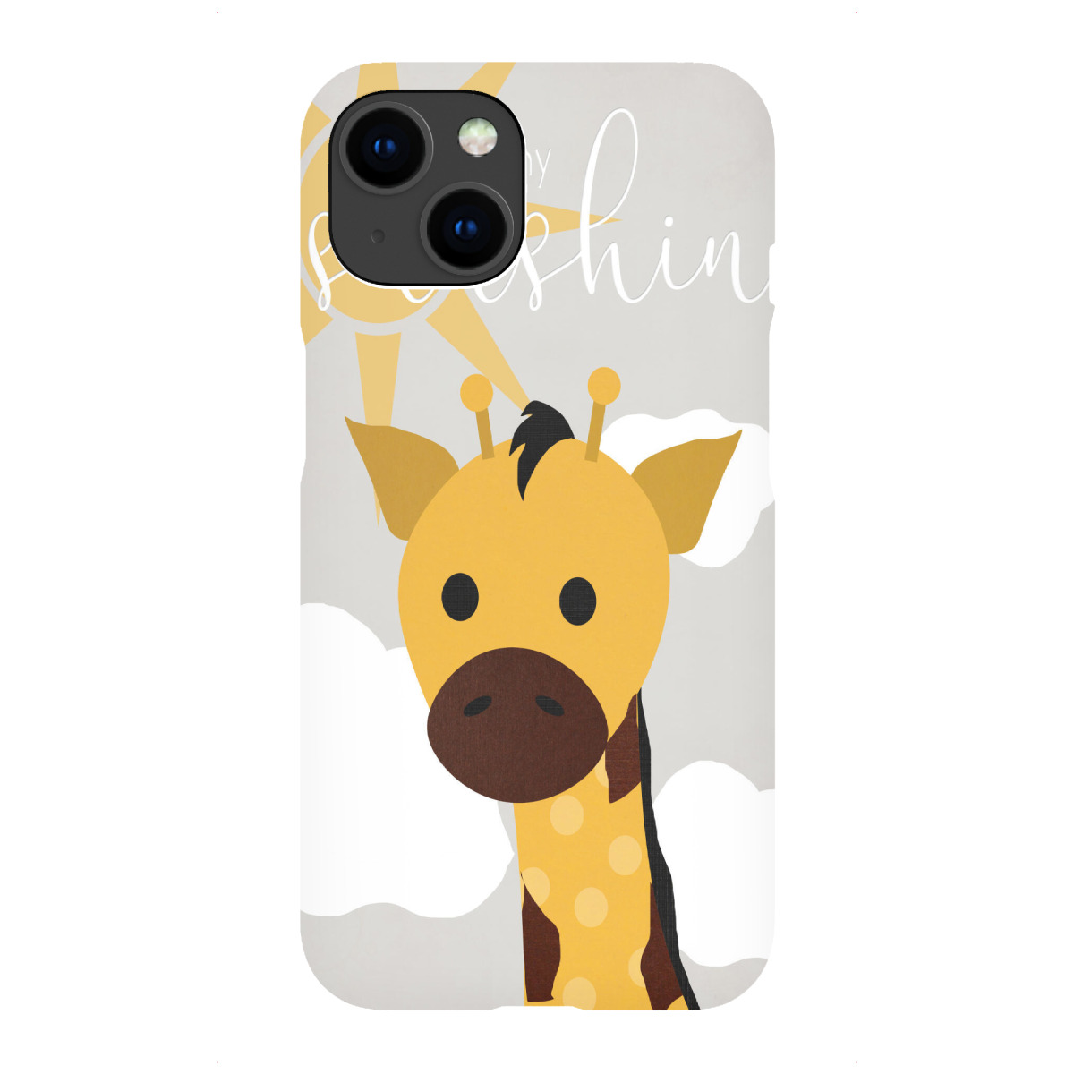 iPhone "Mein Sonnenschein - Giraffe" Premium-Case Handyhülle artboxONE