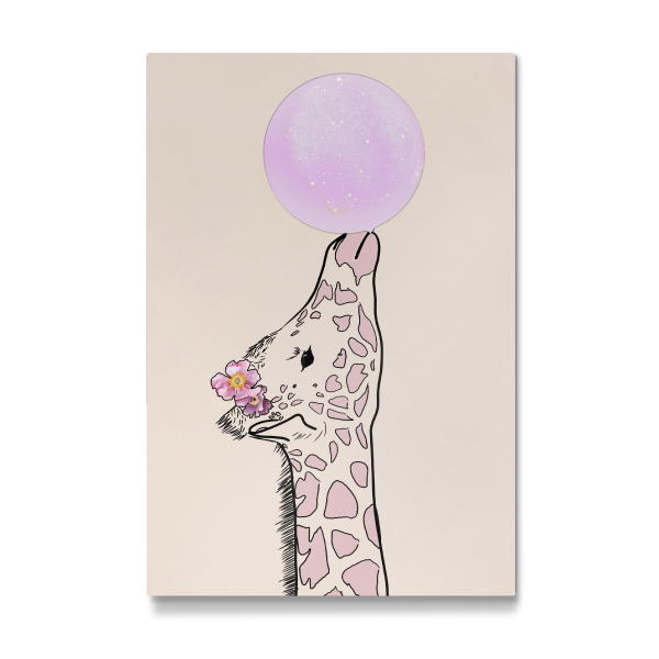 Galerie-Print "Kaugummi-Giraffe I" 30x20 cm artboxONE