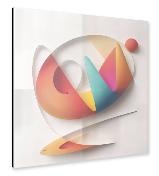 Alu-Dibond "KandiArt" 30x30 cm artboxONE