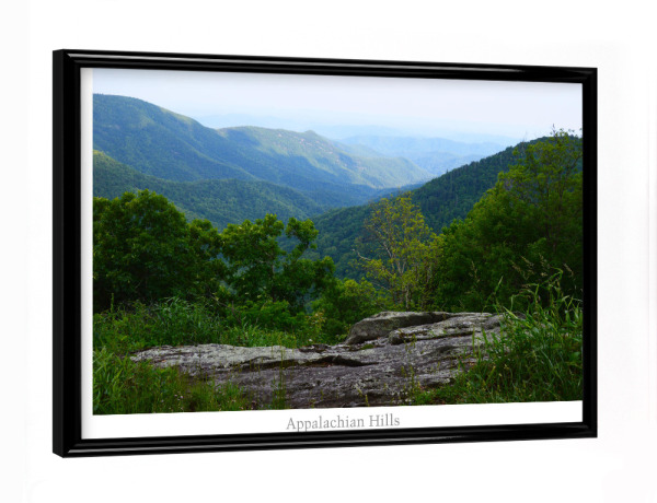 Poster mit schwarzem Rahmen "In den Appalachen" artboxONE - Natur,Reise,Reise / Länder