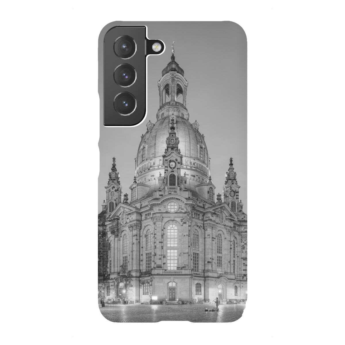 Samsung Galaxy "Frauenkirche Dresden s/w" Premium-Case Handyhülle artboxONE