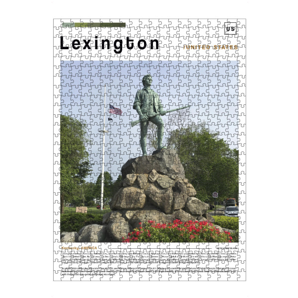 artboxONE Puzzle "Lexington-Zeitungscover" artboxONE - Städte,Architektur