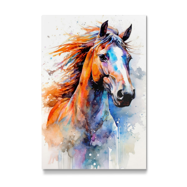 Galerie-Print "Pferd Aquarellkunst L" 30x20 cm artboxONE