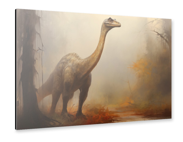 Alu-Dibond "Therizinosaurus" 30x20 cm artboxONE