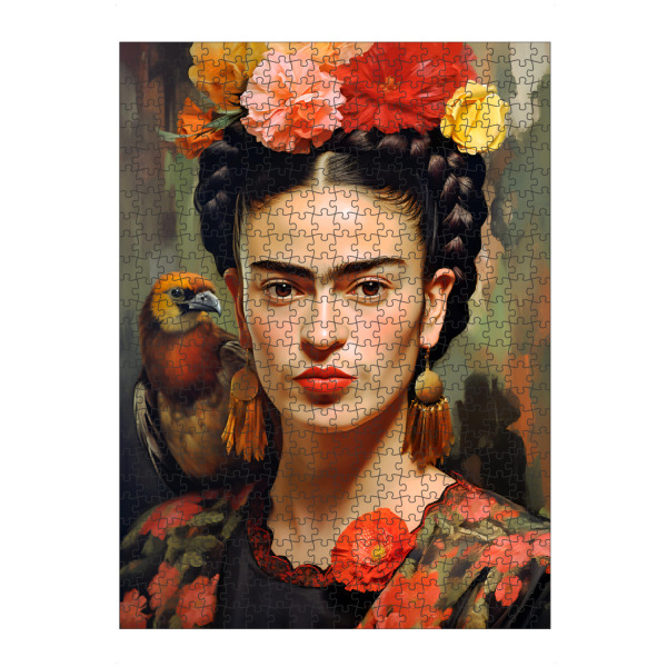 artboxONE Puzzle "Kahlos Selbstportrait" artboxONE - Floral,Tiere,Menschen
