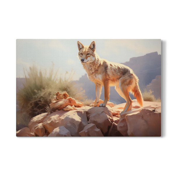 Galerie-Print "Wüstenkojote" 30x20 cm artboxONE