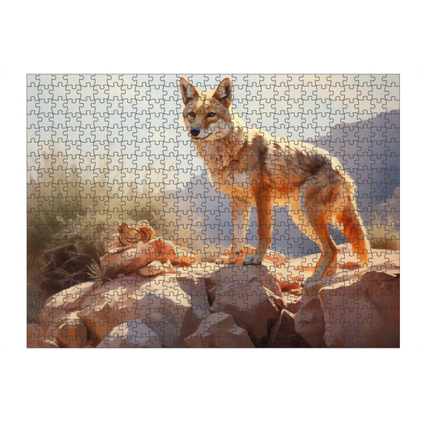 artboxONE Puzzle "Wüstenkojote" artboxONE - Natur,Tiere