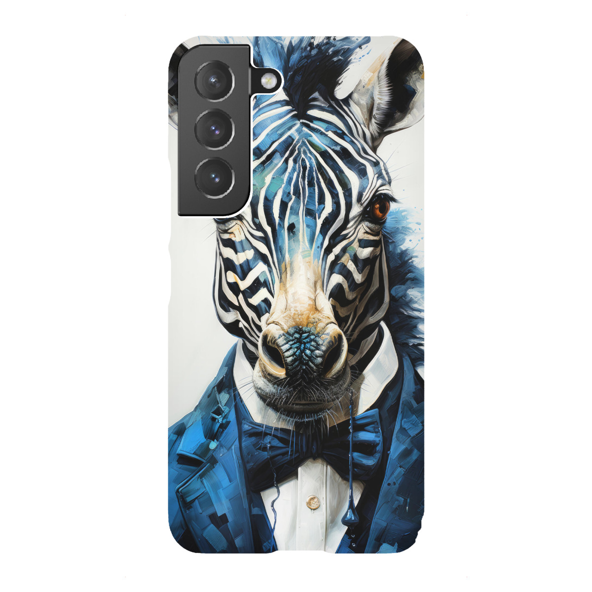 Samsung Galaxy "Zebra-Aquarellkunst A" Premium-Case Handyhülle artboxONE