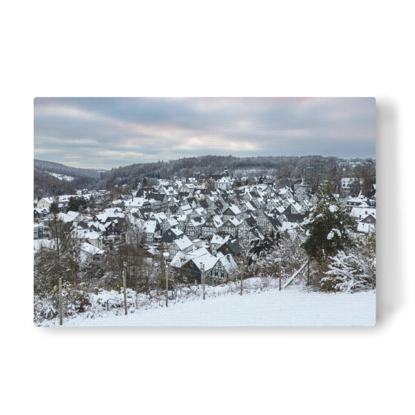 Leinwandbild "Winterlandschaft von Freudenberg" artboxONE - Architektur