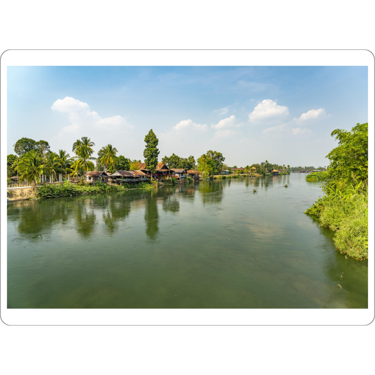 Tischset "Mekong bei den 4000 Inseln" artboxONE - Natur,Reise / Asien - Don det,Si phan don,Champasak,Laos,Asien,4000 inseln,Mekong - Bild don det