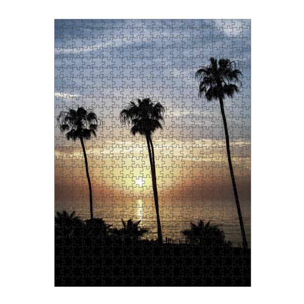 artboxONE Puzzle "Sonnenuntergang in San Diego" artboxONE - Natur,Reise,Reise / Strand und Meer,Städte / Weitere