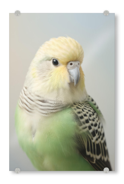 Acrylglasbild "Wellensittich (Wellensittich)" artboxONE - Tiere