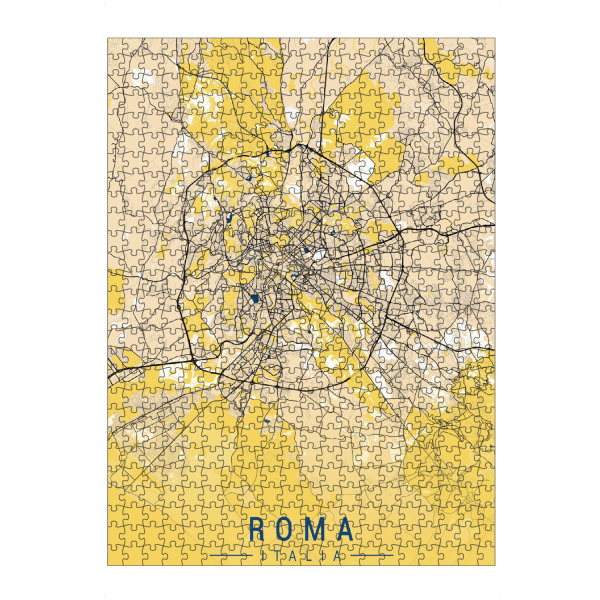 Puzzle Ravensburger "Rom CityPlan" artboxONE - Städte / Rom,Kartografie