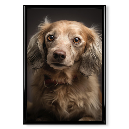 Niedliches Dackelporträt Niedliches Dackelporträt