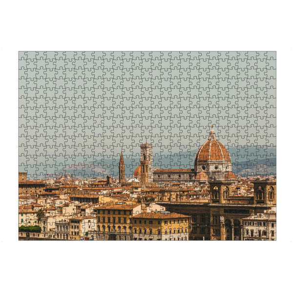 Puzzle Ravensburger "Firenze Cathedral over the roof" artboxONE - Städte,Reise,Architektur,Reise / Länder