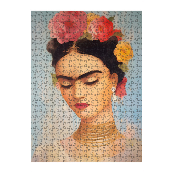 artboxONE Puzzle "Frida's dream" artboxONE - Floral,Menschen,Fashion