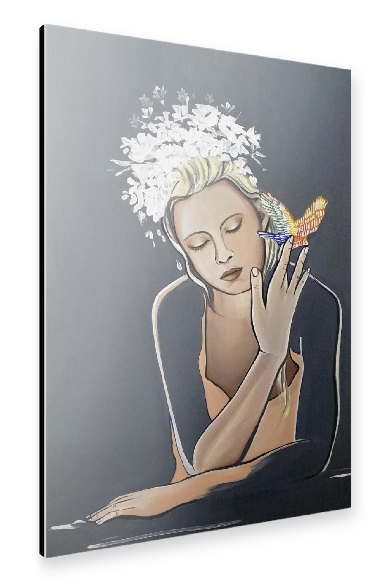 Alu-Dibond "Naturverbindung" 75x50 cm artboxONE