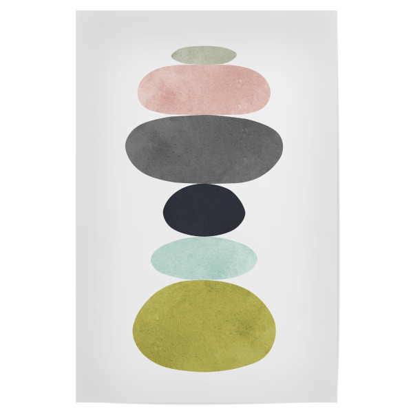 Poster 30x20 cm "Expressionist forms I" artboxONE - Abstrakt,Geometrie