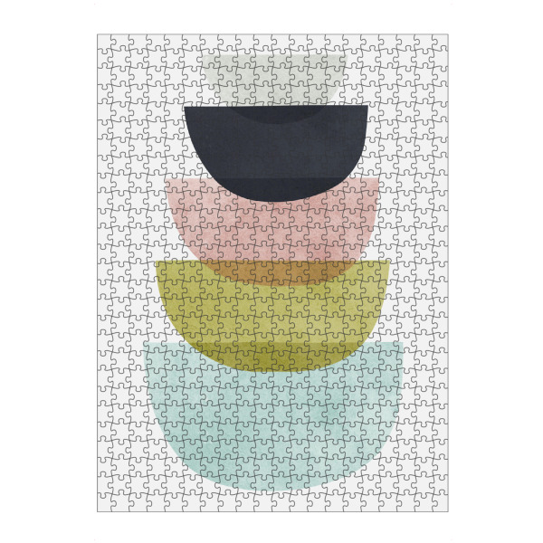 Puzzle Ravensburger "Expressionistische Formen H" artboxONE - Abstrakt,Geometrie