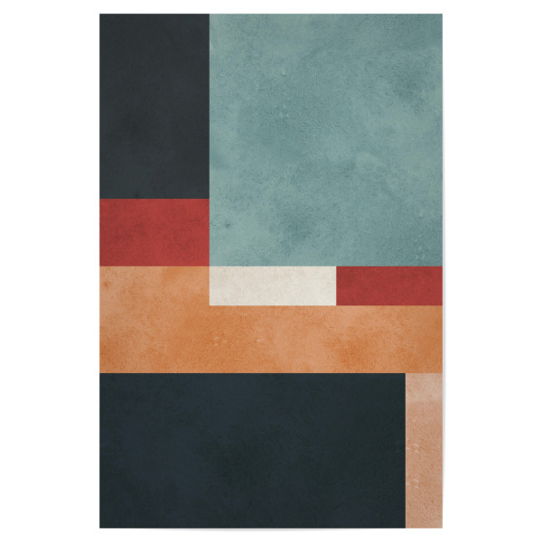 Poster "Colorful Geometry D" artboxONE - Abstrakt,Geometrie
