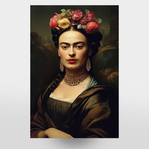 Frida Kahlo Monalisa