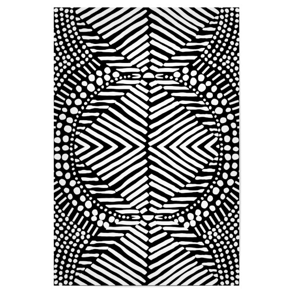 Poster 30x20 cm "Stammes-Unendlichkeit" artboxONE - Natur,Abstrakt,Geometrie