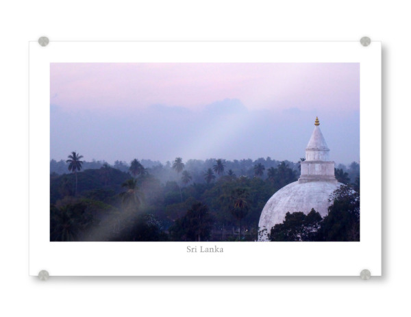 Acrylglasbild "Sri Lanka Tempel @ Sunset" artboxONE - Reise,Architektur,Reise / Asien,Reise / Länder