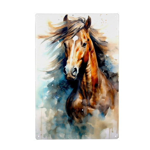 Pferd Aquarellkunst F