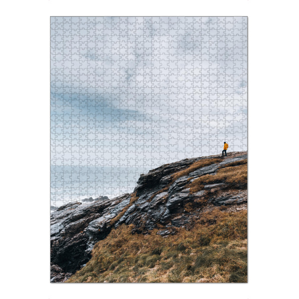 Puzzle Ravensburger "Lonely Man" artboxONE - Natur,Reise,Reise / Strand und Meer,Reise / Länder