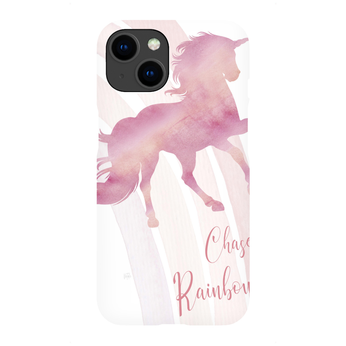 iPhone "Chase Rainbows Einhorn" Premium-Case Handyhülle artboxONE
